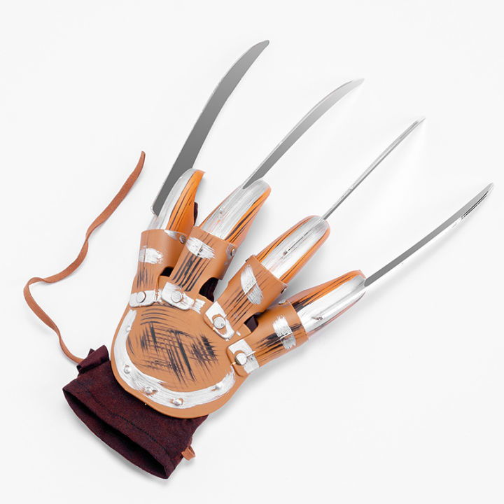 Halloween%20Freddy%20Mask%20Krueger%20Killer%20Cosplay%20Gloves%20Hat%20Horror%20Costume%20Full%20Head%20Latex%20Mask%20Masquerade%20Supplies%20-%20Image%204