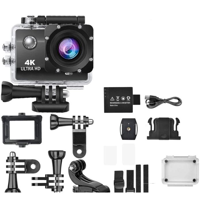4K Ultra HD Sports WIFI action Camera Waterproof & Remote Control