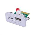 Bluetooth 5.0 Amplifier V5.0 Music Player DIY Wireless Mini MP3 Player Module 12V Car FM Radio Module Support TF USB U Disk Audio.