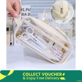 Classic Fashion Pencil Bag Stationery Storage Bag Organizer Large Capacity Pencil Case. 
