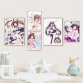 1pc Nekopara GalGame Anime Poster Stickers Home Decor Aesthetic Art Mural Room Decor Digital Painting Living Room Bar. 