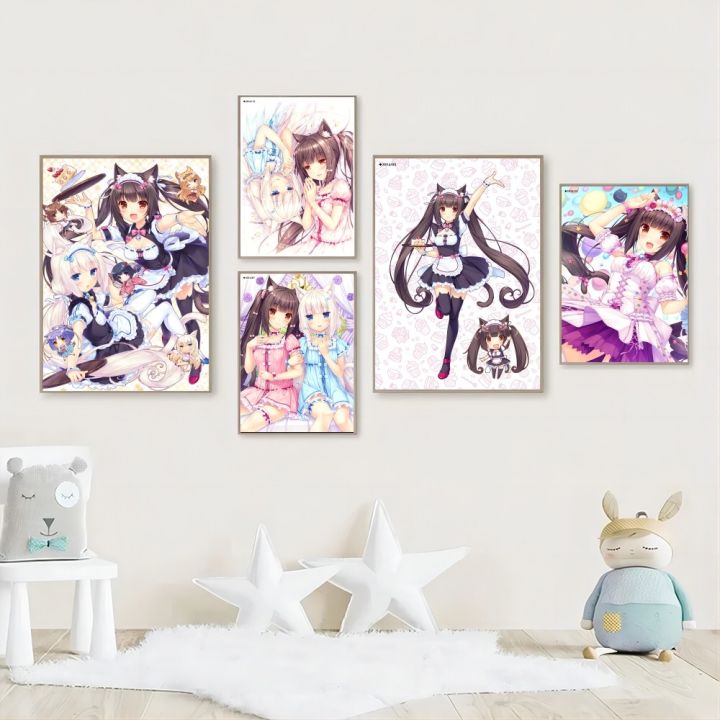 1pc%20Nekopara%20GalGame%20Anime%20Poster%20Stickers%20Home%20Decor%20Aesthetic%20Art%20Mural%20Room%20Decor%20Digital%20Painting%20Living%20Room%20Bar%20-%20Image%202