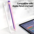 Case for Apple Pencil 2 Generation /Pencil Pro Body Case Squeeze Stylus Pen Sleeve Colorful Soft Non-slip Squeeze iPad Pencil Pro 2 Protector Cover Casing. 
