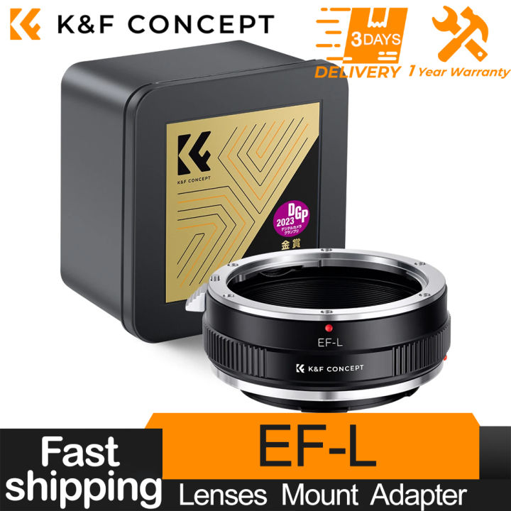 K F Concept EOS-L Lens Mount Adapter for Canon (EF/EF-S) Lens