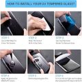 MOSSILY UV Curved Screen Tempered Glass Film Protector For Motorola Edge 50 Pro. 
