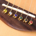 1PCS Acoustic Guitar String Bridge Pins Colorful Copper Brass Endpin Replacement jingu. 