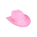 Western Cowboy hat Handcrafted Dressed Wild west Riveted Western-style Female cowboy for Rodeo Country music concerts Horseback riding Western-themed parties Western fashion enthusiasts.