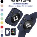 Apple Watch Series 1 2 3 4 5 6 SE 7 Soft Silicone Case Full Protection Case IWatch 41/45 MM Protection Bumper Cover Case. 