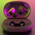 REMAX TWS-3 Wireless Bluetooth Stereo Noise Reduction Sport Earphone with Charging Case (Black). 