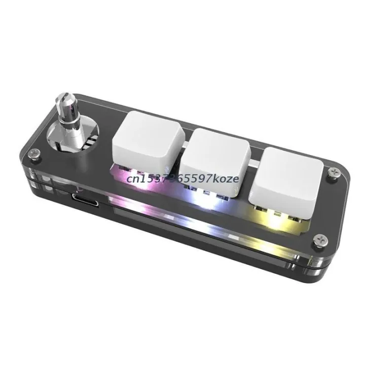 P82A%203-Key%20Mini%20Keypad%20One%20Handed%20Mechanical%20Gaming%20Keyboard,%20Multifunctional%20Shortcut%20Programmable%20Macro%20Keyboard,%20With%20Knob%20-%20Image%207