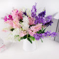 5 Head Simulation Violet Flowers Artificial Hyacinth Violet Flower Valentine's Day Gifts Wedding Birthday Party Decoration.