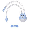 Newborn Baby Nasal Aspirator Owl Shape | Safe Silicone Nose Cleaner | Gentle Oral Suction Snot Remover for Babies. 