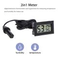 Mini Hygrometer Temperature and Humidity Meter Digital Temperature and Humidity Meter with Probe Replace W1209 Incubator HTC-1 HTC-2. 