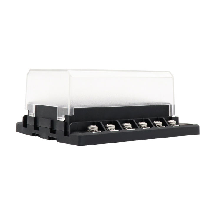12%20Way%20Blade%20Fuse%20Block%20Fuse%20Holder%20Box%206%20Circuit%20ATP/ATC/ATO%20with%20LED%20Indicator%20Adjustable%20180%20Degree%20Rotating%20Cover%20for%20Dual-use(Fuses%20not%20Included)%20Replacement%20for%20Car%20Truck%20Motorcycle%20Minibus%20-%20Image%205