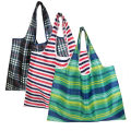 Foldable Shopping Bag Reusable Eco Bags For Vegetables Grocery Package Shopper Bag Large Handbags Tote Bags Pocket Pouch.