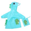 Girls' Rain Boots Suit Primary School Students Child Baby Boys Kindergarten Waterproof Rain Boots Dinosaur Poncho Raincoat Children. 