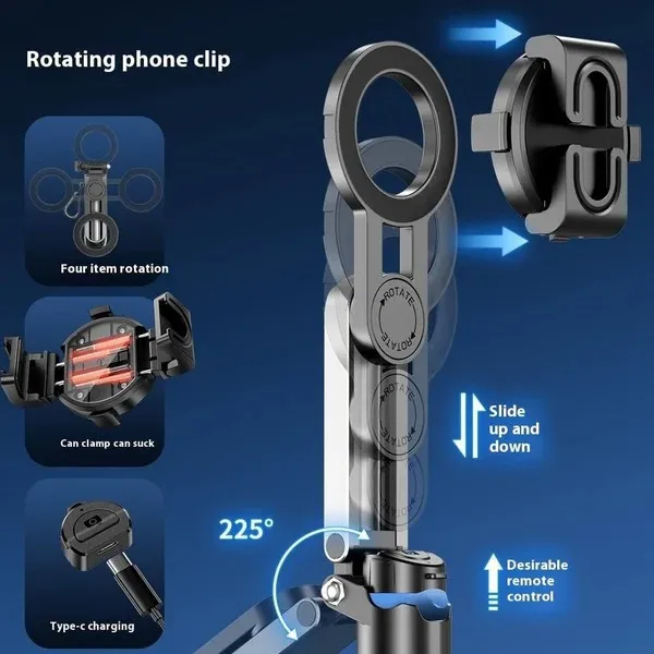 P15%20Mini%20Extending%20Magsafe%20Selfie%20Stick/Tripod%20Phone%20Holder,%20Wireless%20Camera%20Control%20-%20Image%2010