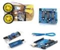 DIY LINE FOLLOWER KIT USING ARDUINO UNO ROBOT KIT. 