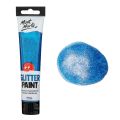 Mont marte Glitter Paint 75ml Dark Blue.