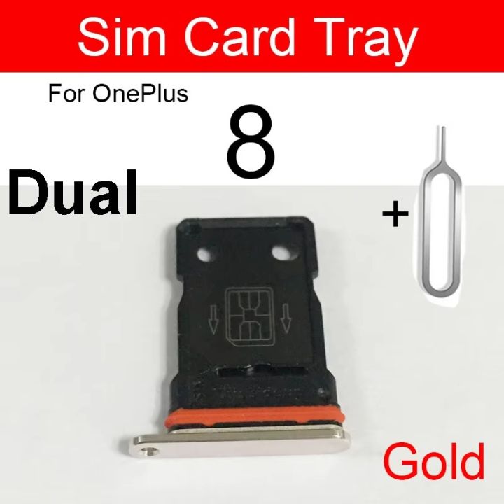 For%20OnePlus%208%20Single%20/%20Dual%20Nano%20Sim%20Card%20Tray%20Holder%20Sim%20Adaptor%20With%20Free%20Sim%20Ejector%20Pin%20Replacement%20Part%20-%20Image%203