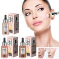 Abandon 30ml Hyaluronic Tinted Serums Dropper Liquid Foundation Concealer 30ml Dropper Concealer Serums Foundation For Creamy Skin.