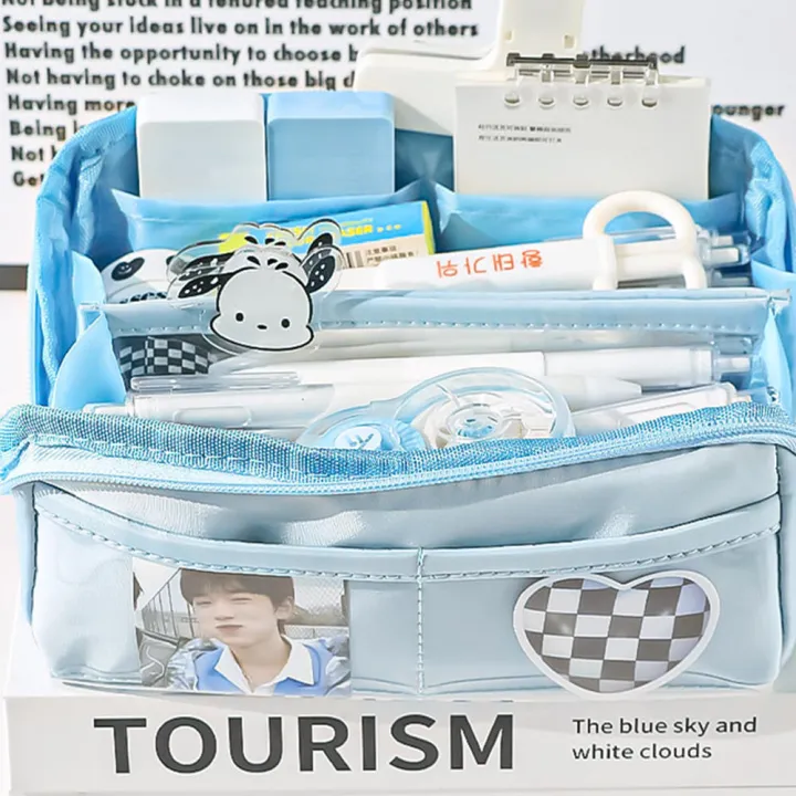 10%20Layers%20Pencil%20Case%20Stationery%20Storage%20Bag%20Pen%20Case%20Large%20Opening%20Pencil%20Pouch%20Transparent%20Pencil%20Bag%20Large-capacity%20Pen%20Bag%20Pen%20Bag%20-%20Image%203