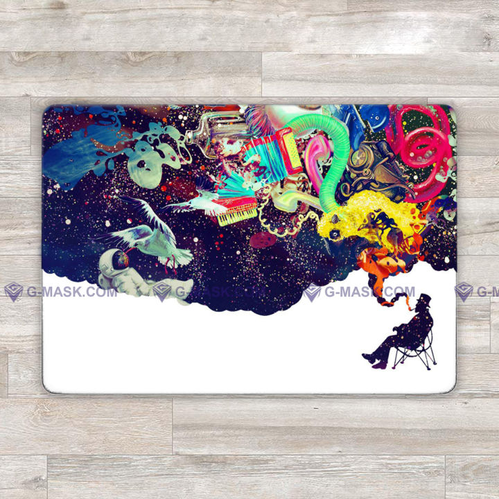 Smoke Laptop Sticker Laptop Skin Sticker
