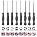 8 pcs Screwdriver Carburetor Adjustment Tool Single D Double D Hexagon Hex Socket Kit Set.