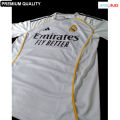 Real Madrid New Home Kit Jersey 25/26 | Half Sleeves | Player Edition | Thai Premium Fabric | UEFA Champions 2024 Design | Men & Women | M-XXL. 