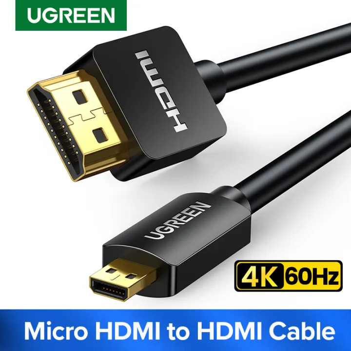 UGREEN%20Micro%20HDMI%204K/60Hz%203D%20Effect%20Micro%20HDMI%20to%20HDMI%20Cable%20High%20Speed%20Male%20to%20Male%20For%20GoPro%20Sony%20Projector%20HDMI%20-%20Image%208