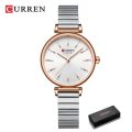Wrist Watch For Ladies High Quality Waterproof Stainless Steel Stylish Party Watch. 