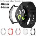 Pix Samsung Galaxy Watch 5/4 Case and Screen Protector - Full Coverage PC Galaxy Watch Case 40mm/44mm/45mm Hard PC cover for Galaxy Watch 5/4/3/2 40/44mm/45mm. 