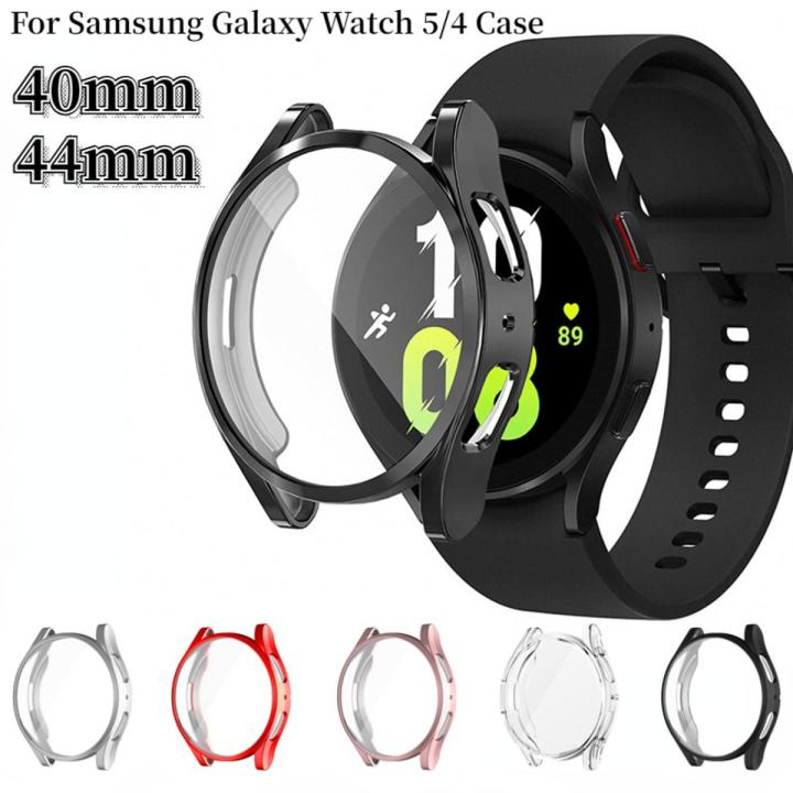 Pix%20Samsung%20Galaxy%20Watch%205/4%20Case%20and%20Screen%20Protector%20-%20Full%20Coverage%20PC%20Galaxy%20Watch%20Case%2040mm/44mm/45mm%20Hard%20PC%20cover%20for%20Galaxy%20Watch%205/4/3/2%2040/44mm/45mm%20-%20Image%203