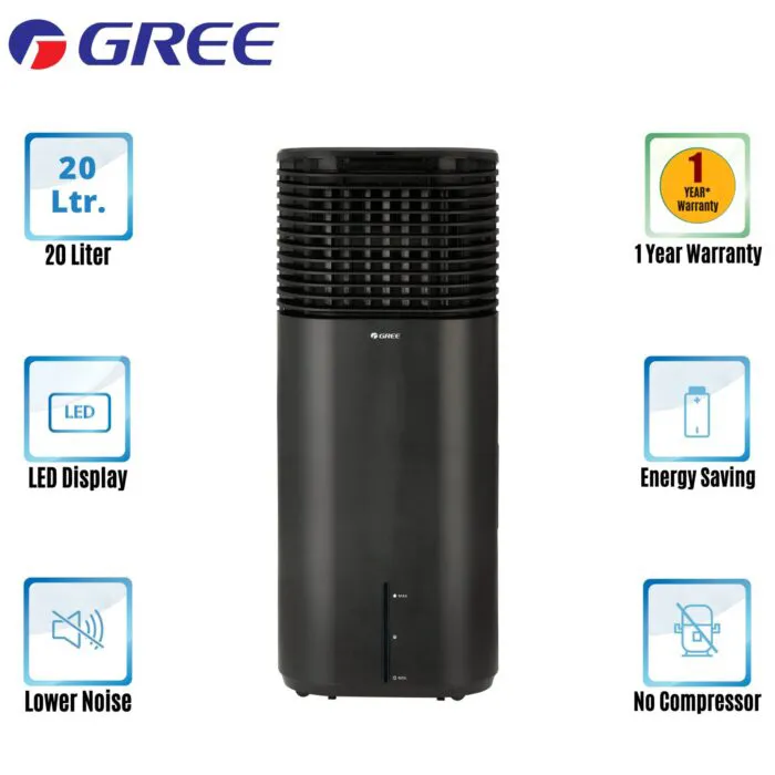 GREE%20Portable%20Air%20Cooler(KSWK-2001DGL)-Black%20with%20Free%20Delivery%20-%20Image%202