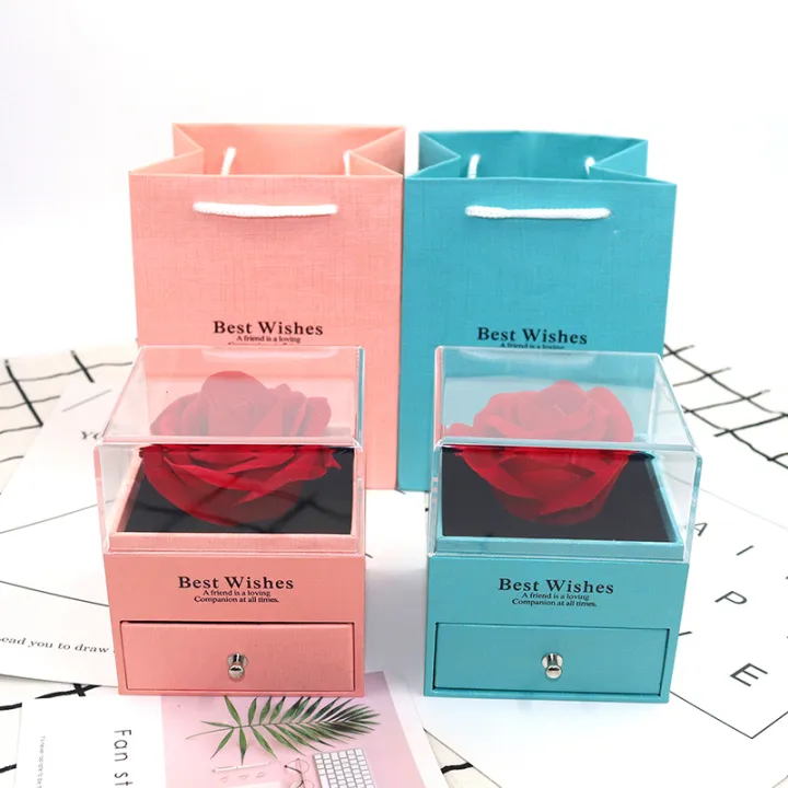 Rotating%20Rose%20Gift%20Box%20Valentine's%20Day%20Marriage%20Proposal%20Ring%20Box%20Acrylic%20Flower%20Gift%20Packaging%20Box%20Necklace%20Jewelry%20Case%201Set%20-%20Image%206