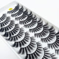 10 Pairs 3D Faux Mink Lashes Fluffy Soft Wispy Volume Natural Long False Eyelashes Reusable Eye Lashes Makeup.