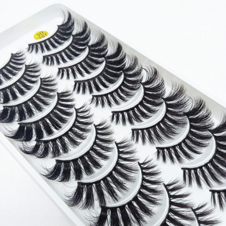 10%20Pairs%203D%20Faux%20Mink%20Lashes%20Fluffy%20Soft%20Wispy%20Volume%20Natural%20Long%20False%20Eyelashes%20Reusable%20Eye%20Lashes%20Makeup%20-%20Image%208