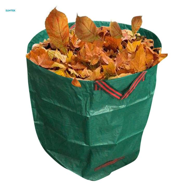 Garden Waste Bags Reusable Yard Waste Bags for Trash Pool Loading Leaf 80cmx80cm