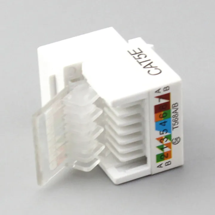 10Pcs%20RJ45%20CAT5e%20Ethernet%20Network%20Keystone%20JackClip%20Module%20Wall%20Plug%20Connector%20Demoo%20-%20Image%202