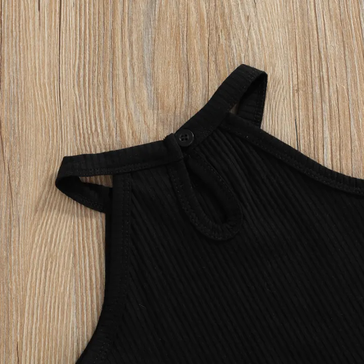 2-Piece%20Girls%20Summer%20Outfits,%20Ribbed%20Off-Shoulder%20Tank%20Tops%20+%20Ruffle%20Skirt%20with%20Pockets%20for%20Kids,%209%20Months%20to%205%20Years%20-%20Image%206