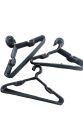 New plastic hanger 12 pcs - Black - cloth hanger. 