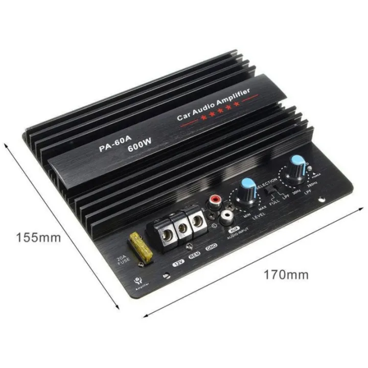 12V%20600W%20Car%20Amplifier%20Board%20PA-60A%20Subwoofer%20Circuit%20Module%20Car%20Power%20Amplifier,Black%20-%20Image%206