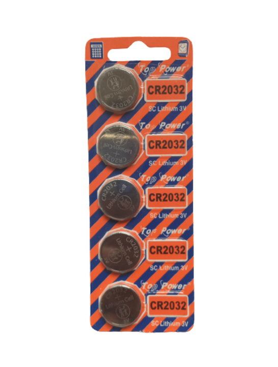 Top%20Power%20CR2032%203V%20Lithium%20Battery%203V%20Button%20Battery%20motherboard%20remote%20control%20Battery%205Pcs%20-%20Image%202