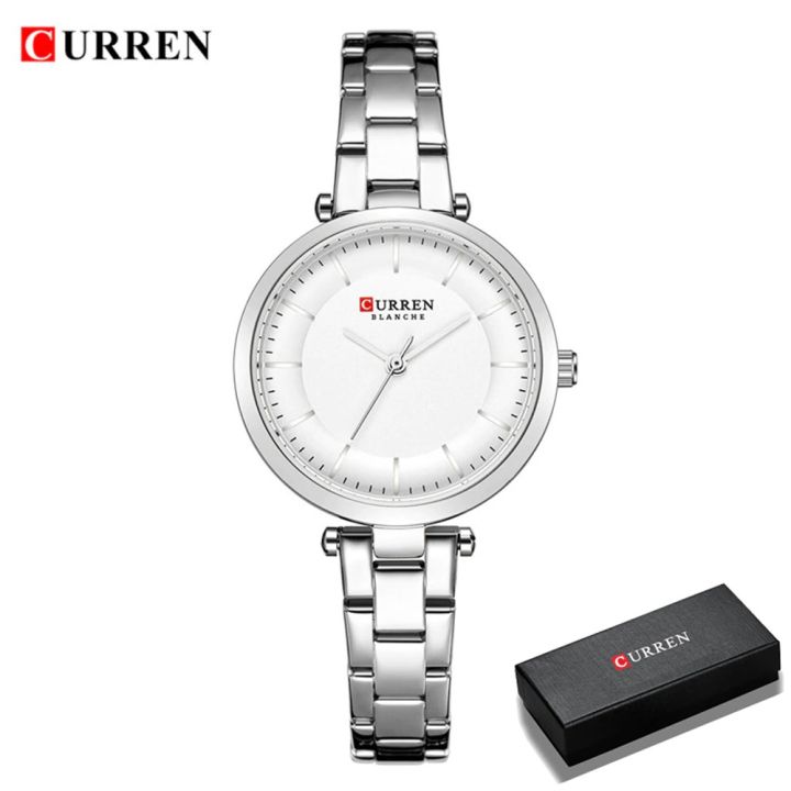 CURREN%209054%20Metal%20Wristwatch%20Classy%20Fashion%20Clock%20Female%20Stainless%20Steel%20Dress%20Watch-Silver%20-%20Image%205