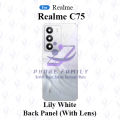 For Realme C75 Back Panel/Backshell/ Casing + Camera Lens With Logo-All Colors Available. 