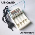 Battery Charger AA AAA With Sony Battery AAA 2pcs, Fast Charger 4 Slot 1.2V Rechargeable AA-AAA Rechargeable Sony Geepas and Ultra Fire pencil Battery Charger.