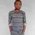 Digital print shirt for men.