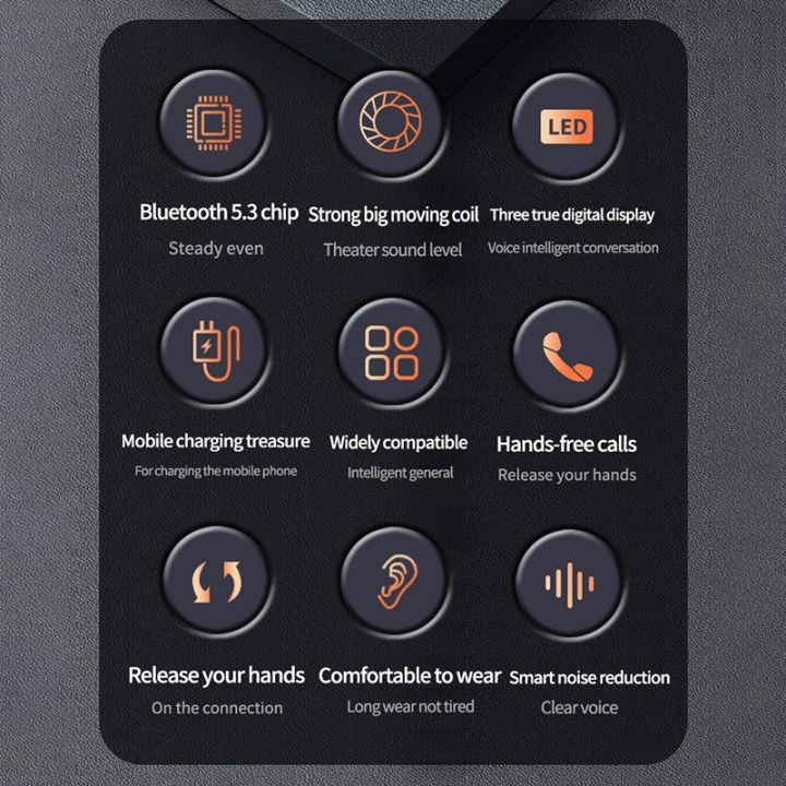 TOHAYIE%20G42%20Wireless%20Headphones%205.3%20Bluetooth%20Earphones%20Reflective%20LED%20Mirror%20Design%20TWS%20Touch%20Stereo%20Sports%20Earbuds%20Waterproof%20Headset%20-%20Image%208