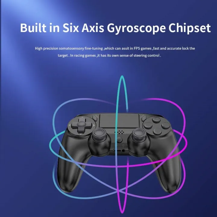 P47%20Bluetooth-compatible%20Wireless%20Gamepad%20For%20PS4%20Controller%20Fit%20for%20PS4%20Slim/PS4%20Pro/PS3%20Console%20PC%20Joystick%20Control%20-%20Image%204
