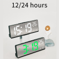 Multifunctional Electronic Clock Simple Multifunctional Big Screen Clock Alarm Clock Bedside Clock E.